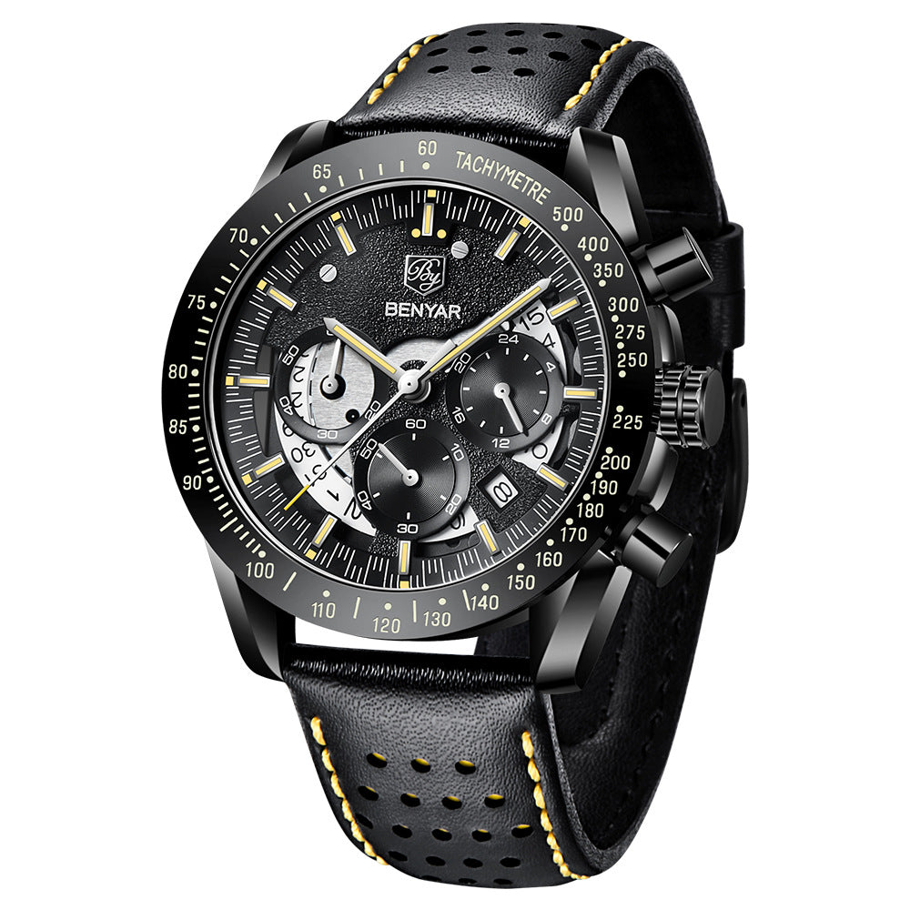 91 Men's Chronograph Round Quartz Watch