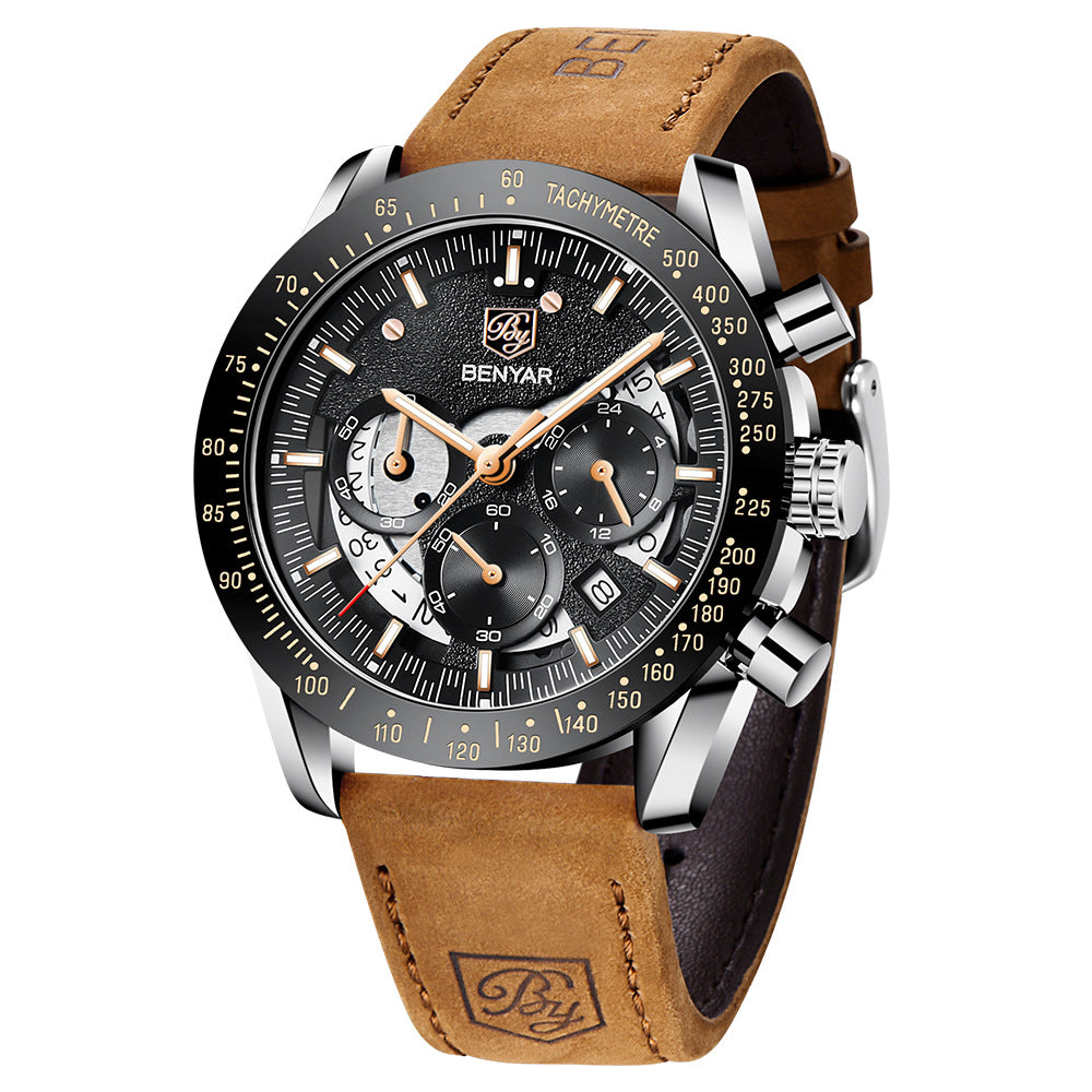 91 Men's Chronograph Round Quartz Watch