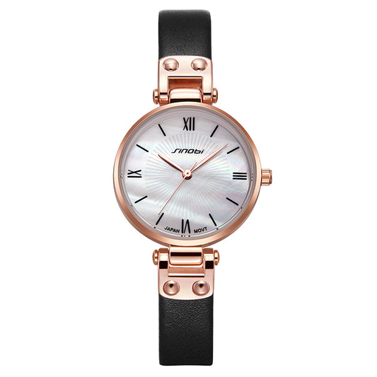 Women's Fashion Quartz Watch WIth Shell