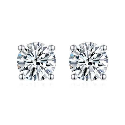 514 Women's Moissanite Diamond S925 Earrings